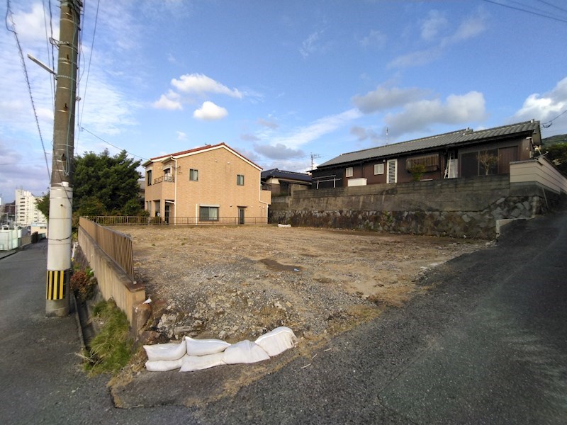 別当町土地 現地写真（前面道路含む現地写真）