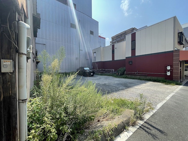 柳町一丁目土地 現地写真（前面道路含む現地写真）
