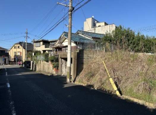 下原町土地 現地写真（前面道路含む現地写真）