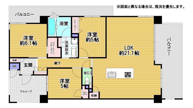 以和貴マンション須賀町 間取図・土地図