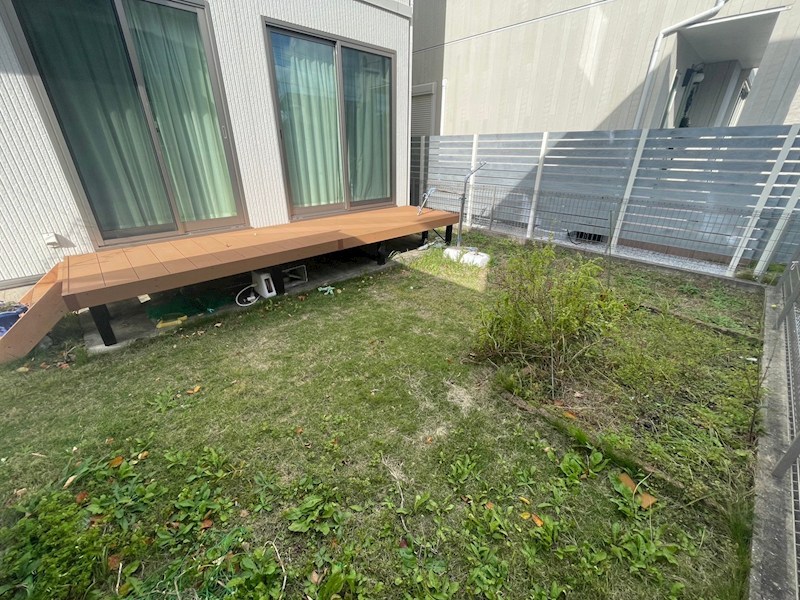 高須東一丁目戸建 現地写真（庭）