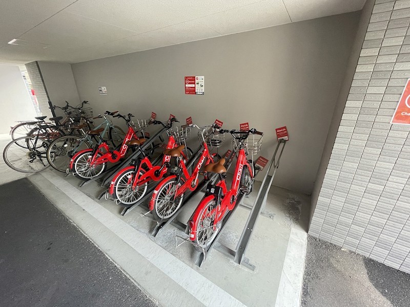 エンクレスト香椎駅前 共用部写真（駐車場）