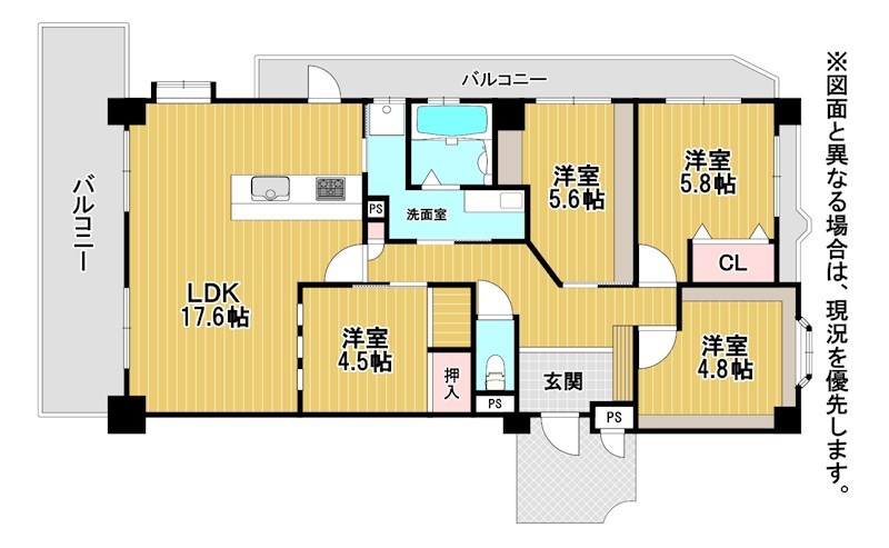 ブロッサムベルジュ沢見Ⅱ 間取図・土地図