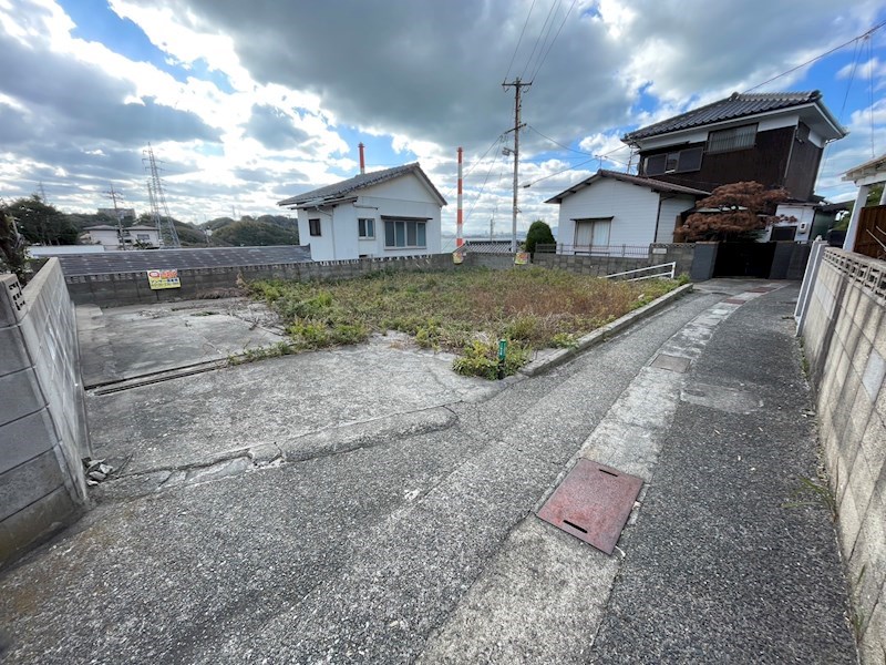 筋川町土地 現地写真（前面道路含む現地写真）