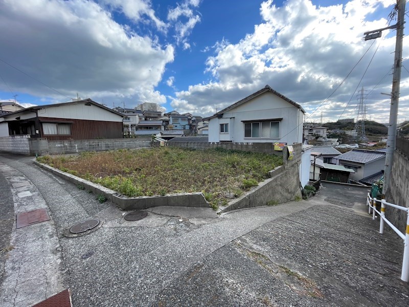 筋川町土地 現地写真（前面道路含む現地写真）