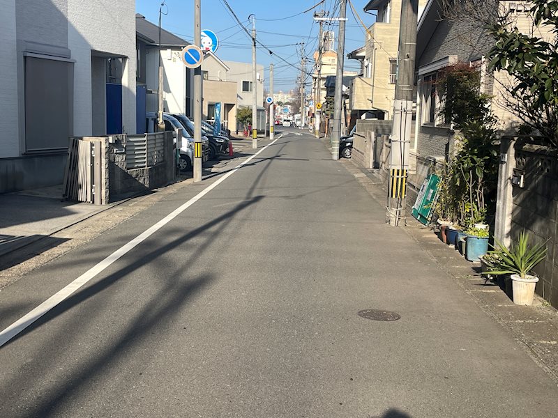 井堀四丁目戸建 現地写真（前面道路含む現地写真）