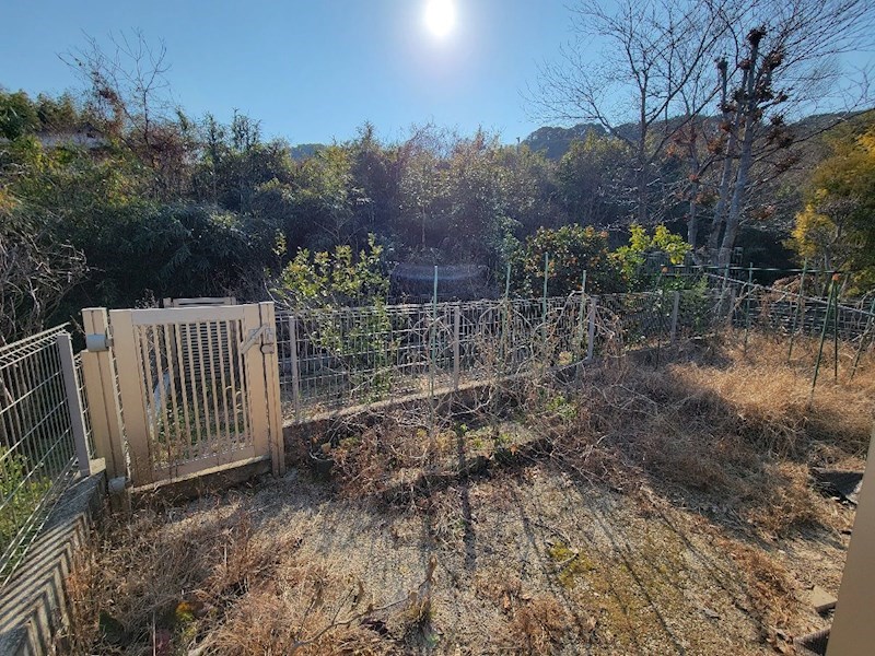 福岡県北九州市門司区白野江４丁目 現地写真（庭）