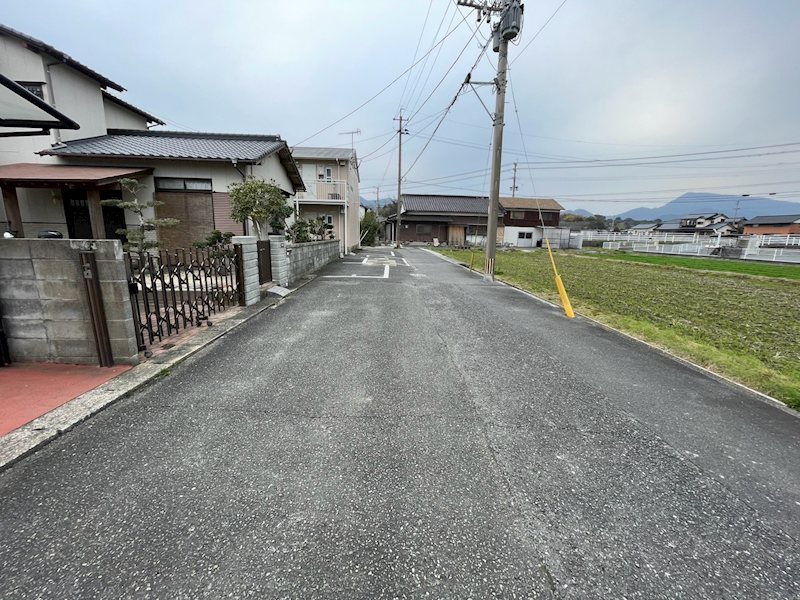 勝山箕田戸建 現地写真（前面道路含む現地写真）