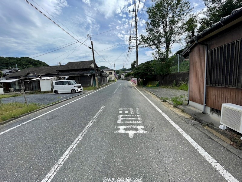 宮の町一丁目土地 現地写真（前面道路含む現地写真）