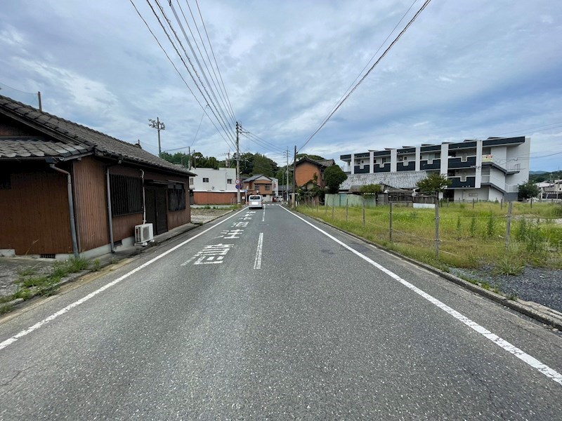 宮の町一丁目土地 現地写真（前面道路含む現地写真）