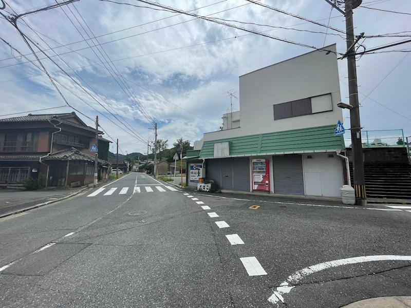 宮の町一丁目土地 現地写真（前面道路含む現地写真）