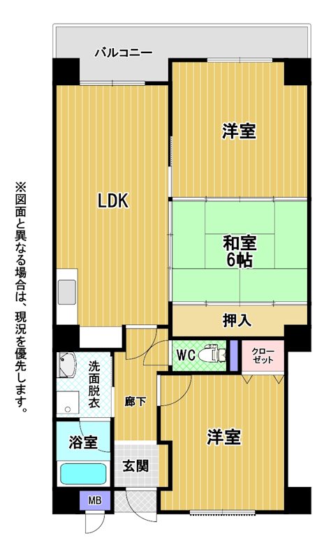 ホワイトキャッスル今池電停前 間取図・土地図