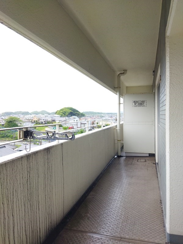 ホワイトキャッスル今池電停前 現地写真（バルコニー）
