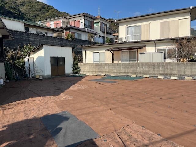 大字畑戸建 現地写真（庭）