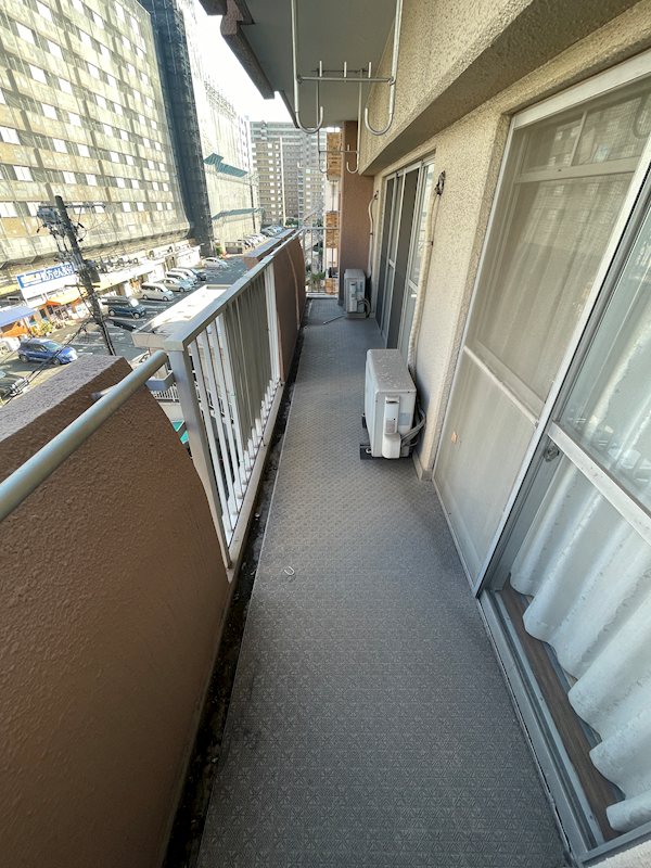 サンシティ金田A棟 現地写真（バルコニー）