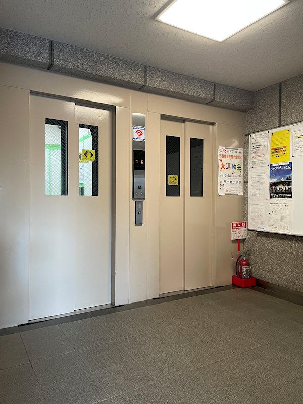 サンシティ金田A棟 共用部写真（ロビー）
