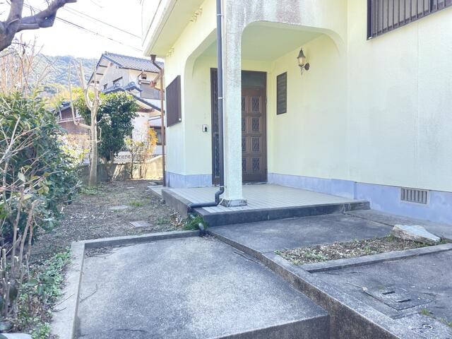 恒見町戸建 現地写真（庭）