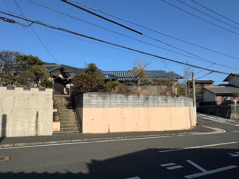 沼緑町四丁目土地 現地写真（前面道路含む現地写真）