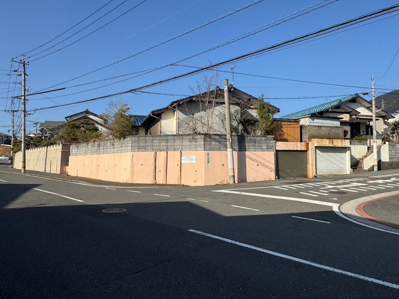 沼緑町四丁目土地 現地写真（前面道路含む現地写真）