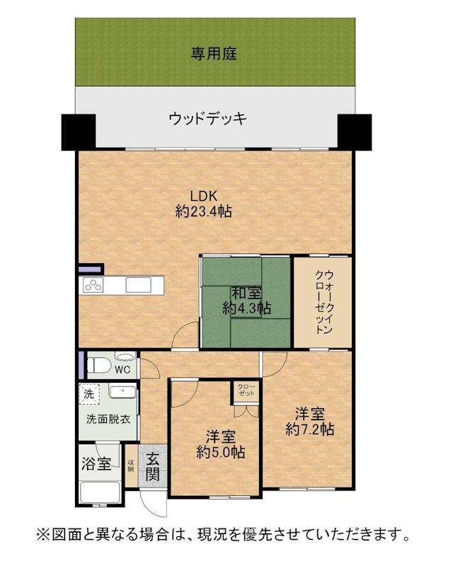 リビオ・サンリヤン鞘ヶ谷 間取図・土地図