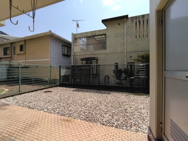 リヴィエール足原 現地写真（庭）