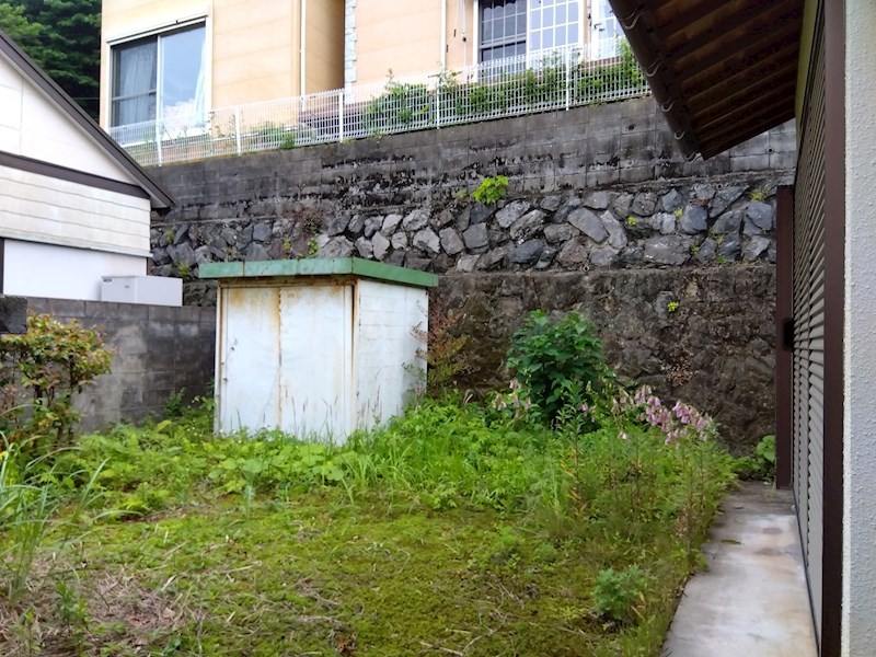 大字柄杓田戸建 現地写真（庭）