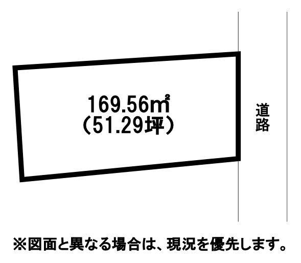 真鶴二丁目土地 間取図・土地図