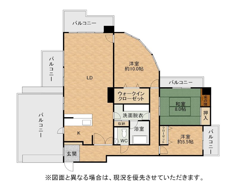 ライフプラザ東山 間取図・土地図
