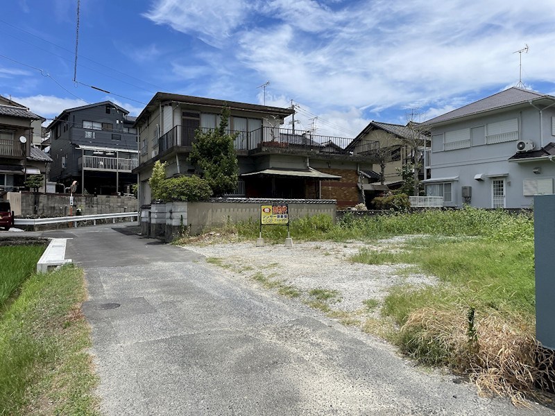 大平二丁目土地 現地写真（前面道路含む現地写真）