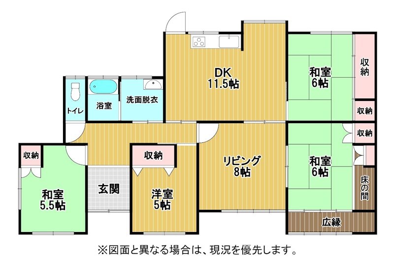 南高陽16番戸建 間取図・土地図