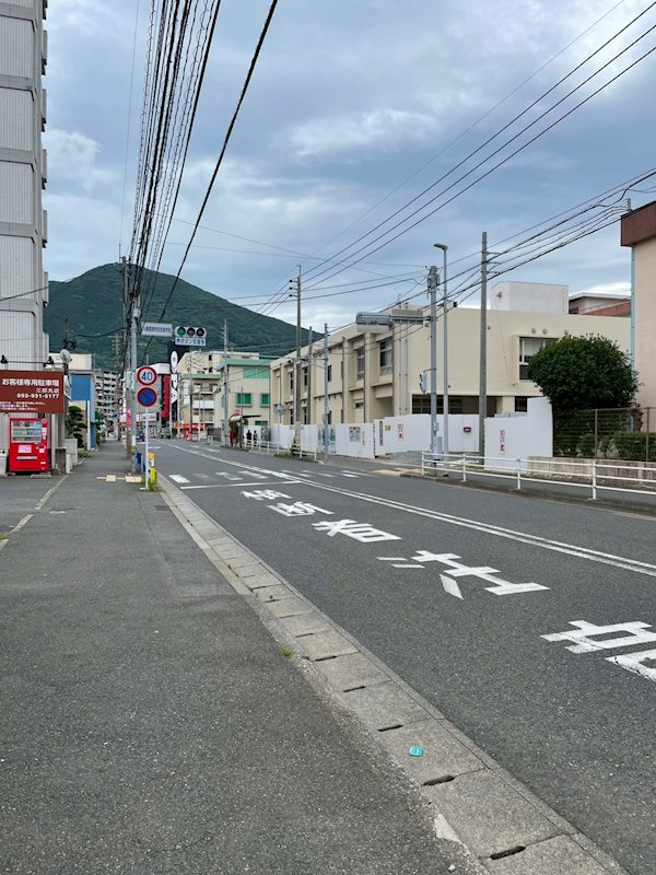 三郎丸三丁目土地 現地写真（前面道路含む現地写真）