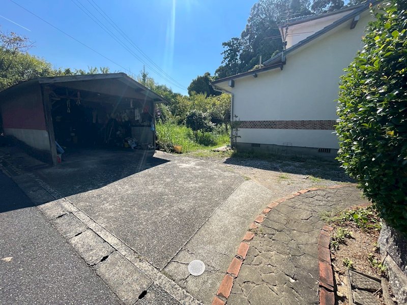 大字上別府戸建 現地写真（庭）