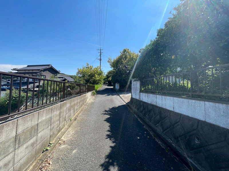 大字上別府戸建 現地写真（前面道路含む現地写真）