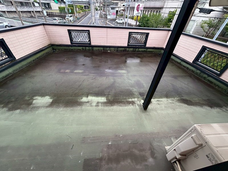 東大谷一丁目4番事務所付き戸建 現地写真（バルコニー）