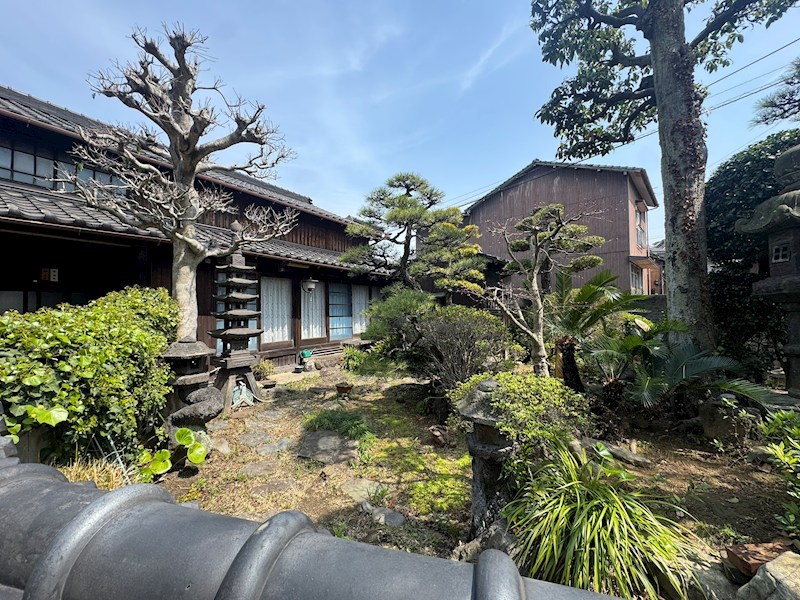 天籟寺二丁目戸建 現地写真（庭）
