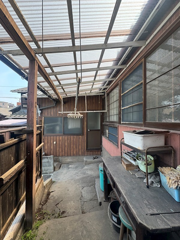 天籟寺二丁目戸建 現地写真（庭）
