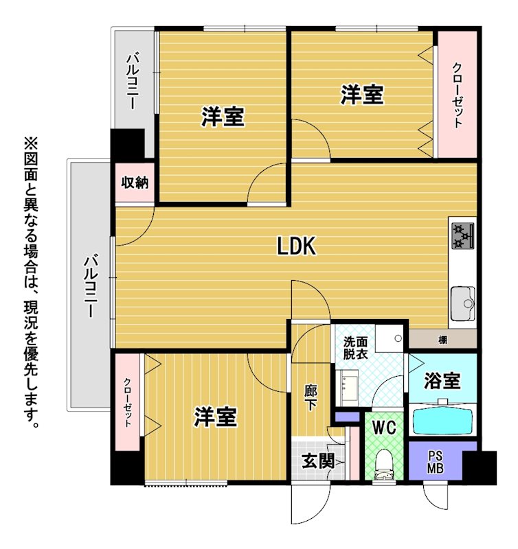 第28プリンスマンション 間取図・土地図