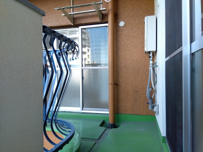第23プリンスマンション 現地写真（バルコニー）