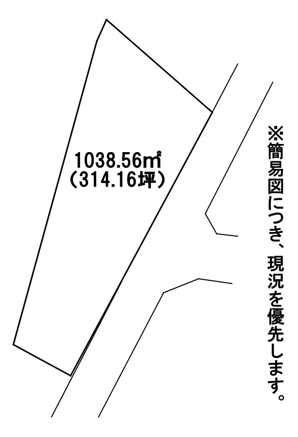 東小石町4番土地 区画図