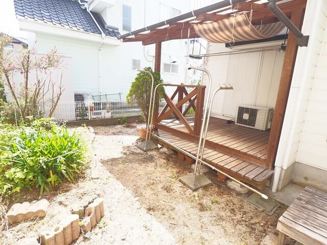 下貫三丁目戸建 現地写真（庭）