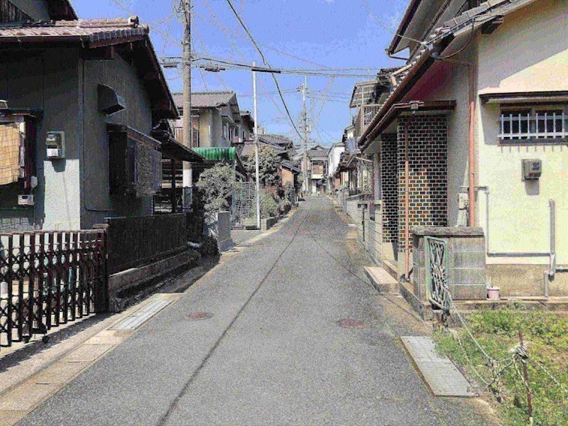 柄杓田町戸建 現地写真（前面道路含む現地写真）