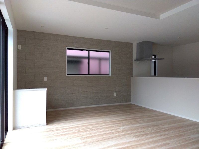 黒住町新築戸建1号棟　1期 内観写真（リビング）
