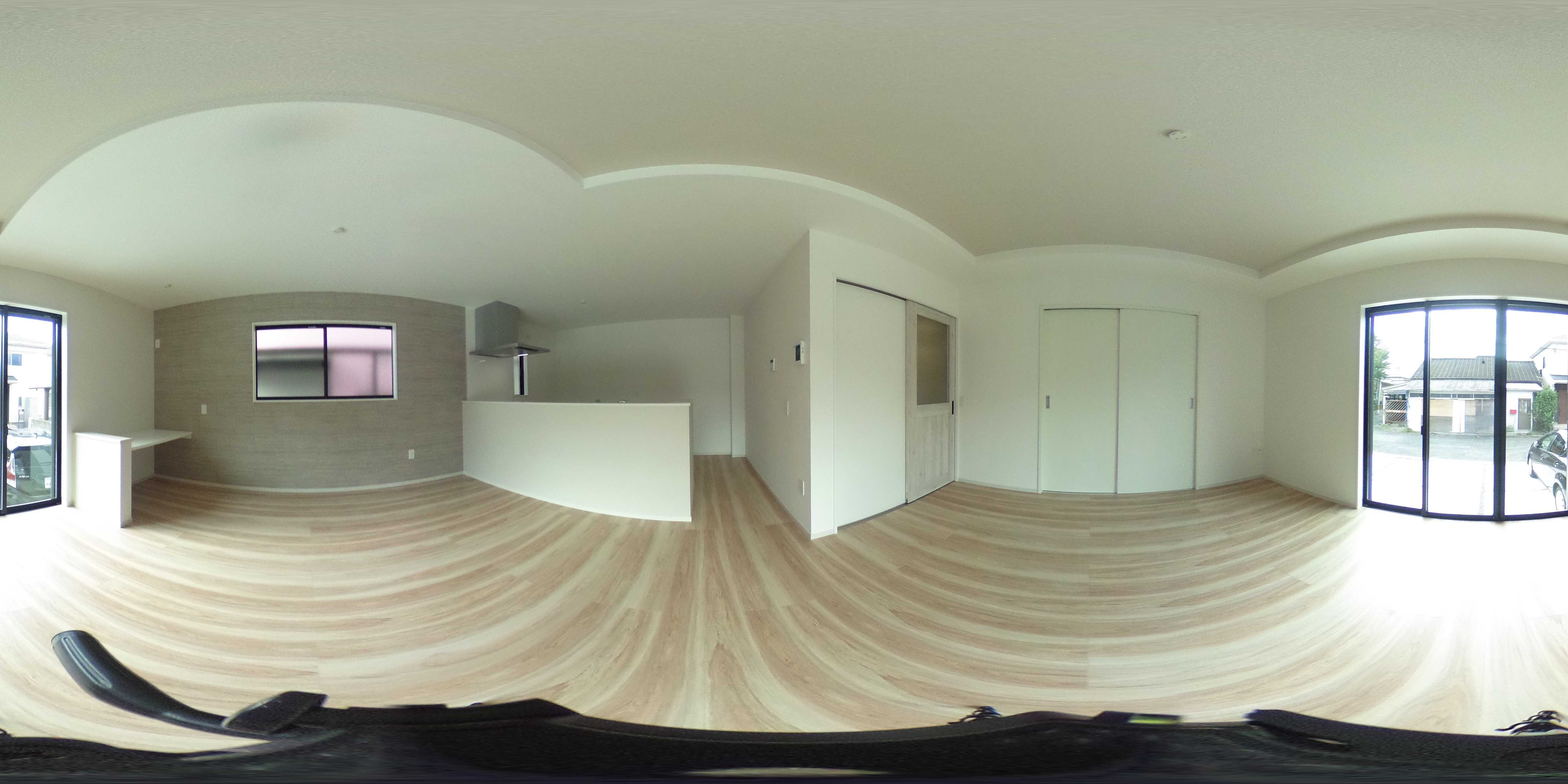 黒住町新築戸建1号棟　1期 内観写真（リビング）