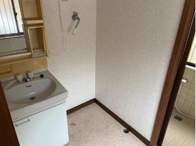 西天神町戸建 内観写真（洗面台・洗面所）