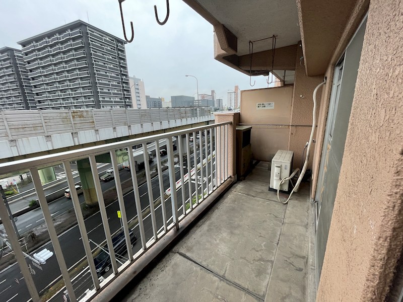 サンコーポ大手町 現地写真（バルコニー）