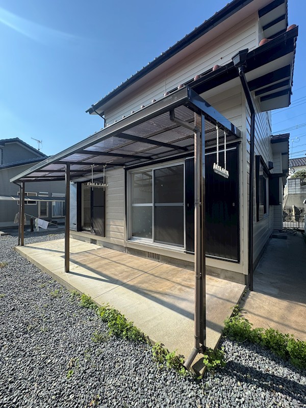 大字下境戸建 現地写真（庭）