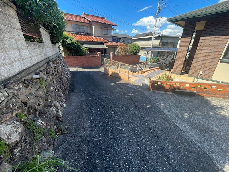大字山部戸建 現地写真（前面道路含む現地写真）