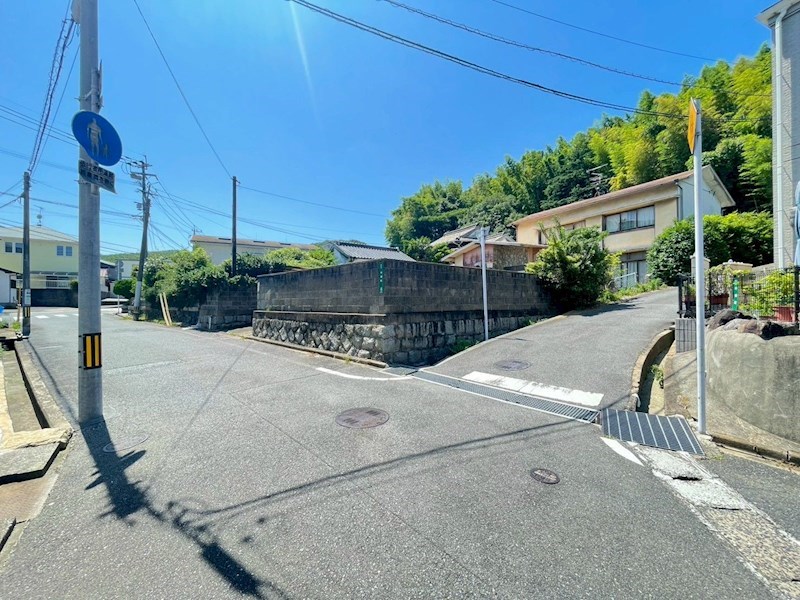 中畑町土地 現地写真（前面道路含む現地写真）