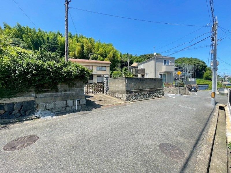 中畑町土地 現地写真（前面道路含む現地写真）