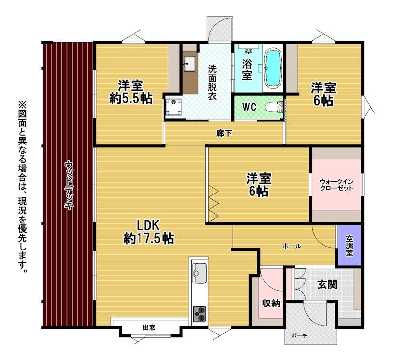 大字頓野戸建 間取図・土地図